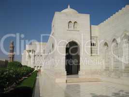 Sultan Qaboos Moschee - Innenhof