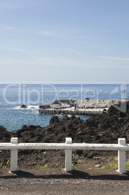 Small fishing port