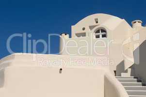 Oia village at Santorini island, Greece