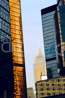 skyscrapers of hongkong