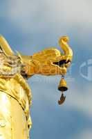 architectural details of songzanlin tibetan monastery, shangri-l