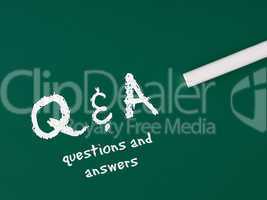 Q & A - Questions and Answers