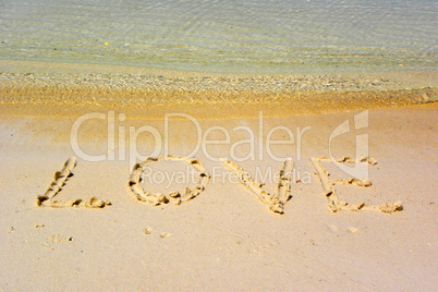 Love Written in the Sand