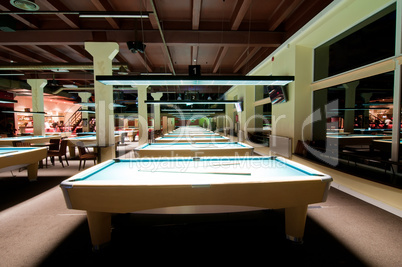 Billiard room