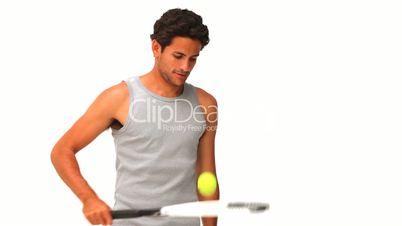 Tennis spielen