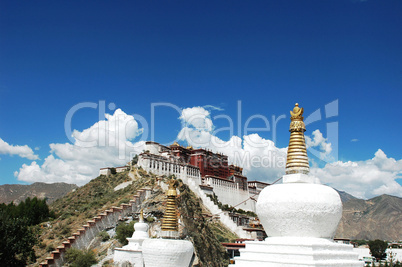 Potala Palace in Lhasa Tibet