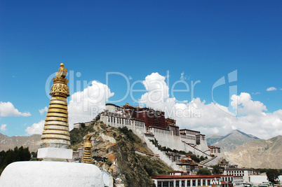 Potala Palace in Lhasa Tibet