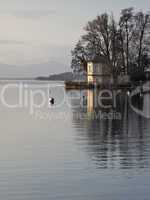 House at lake Starnberg