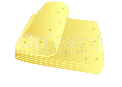 Cheese slices