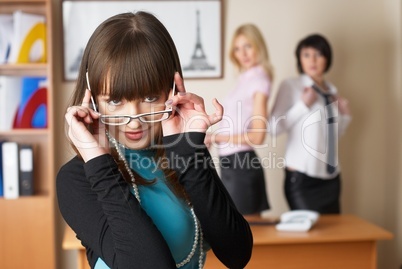 Businesswomen in office