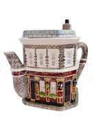 Teapot in the form of the English house