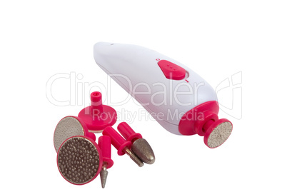 electric manicure and pedicure set