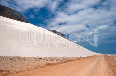 Sand dunes of Archer, Socotra island, Yemen