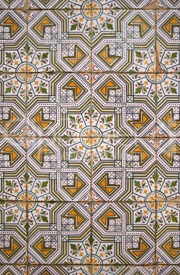 Portuguese glazed tiles.