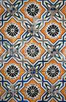 Portuguese glazed tiles.