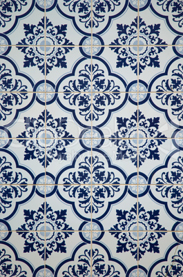 Portuguese glazed tiles.