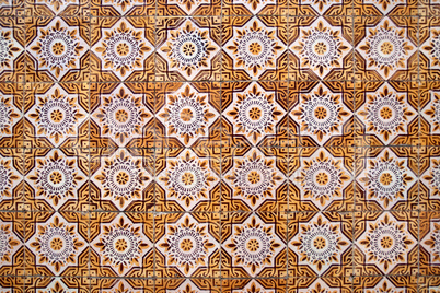 Portuguese glazed tiles.