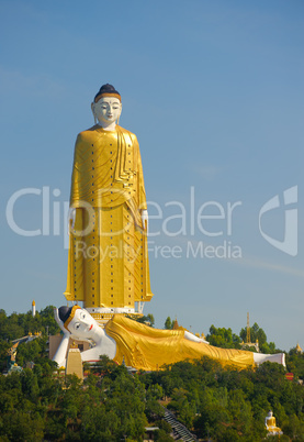 Giant Standing and Reclining Buddhas, Monywa, Myanmar