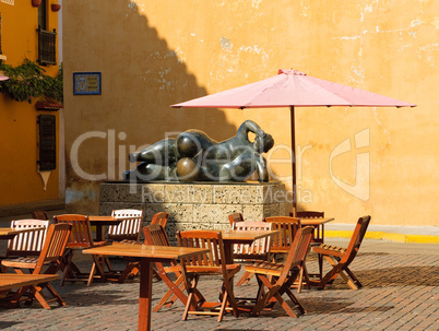 Plaza de Santo Domingo, Cartagena, Colombia