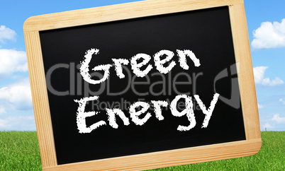 Green Energy - Concept with Nature