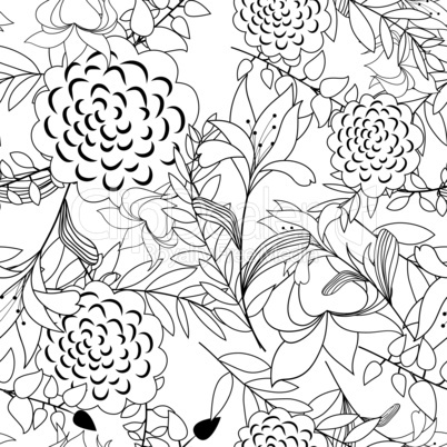 seamless floral pattern