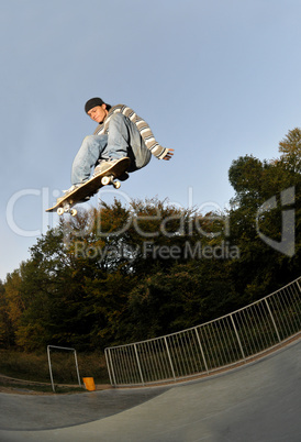 skateboarding