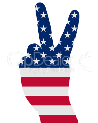 Amerikanisches Handzeichen