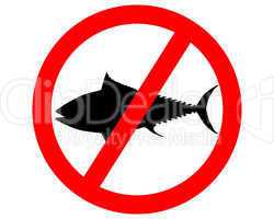Verboten Thunfischfang
