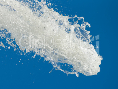 abstract water splashes