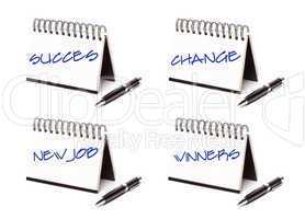 Spiral Note Pad and Pen Series