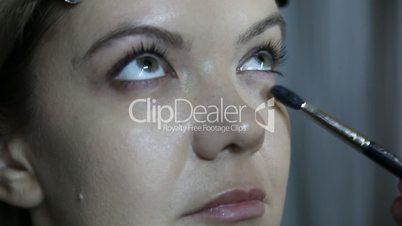 Make-up Concealer under the eyes