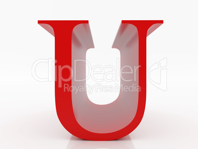 Letter u