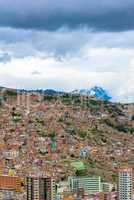 Panoramic view of La Paz, Bolivia