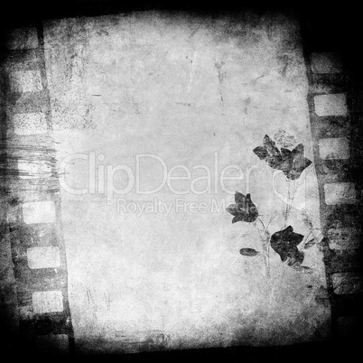 grunge film background