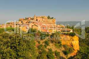 Provencal village of Roussillon