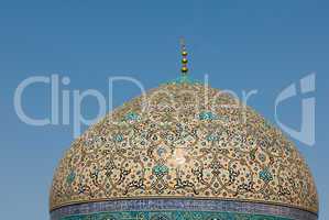 Dome of Sheikh Lotf Allah Mosque, Isfahan, Iran