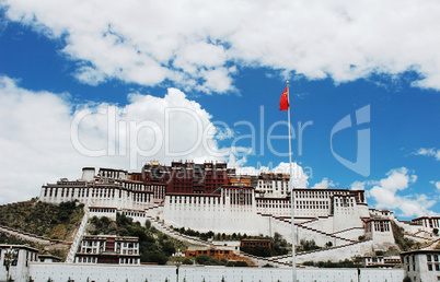 Potala Palace in Lhasa Tibet
