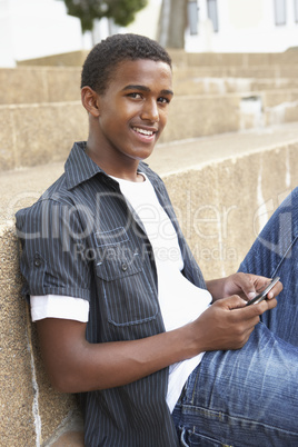 Male Teenage Student