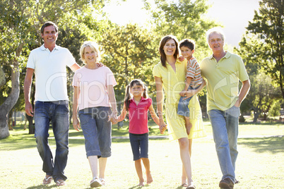 Extended Group Portrait Of Family