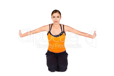 Woman doing Wrist Strengthening Exercise