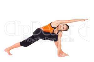 Young Fit Woman Practicing Yoga