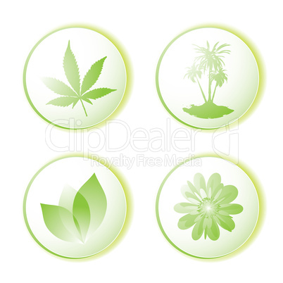 eco icon leaf