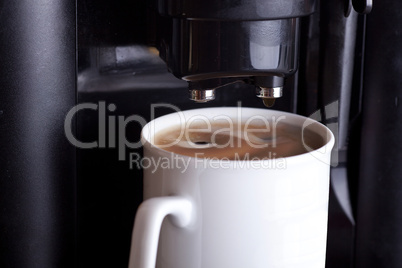 Kaffeemaschine in Betrieb 083
