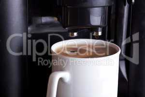 Kaffeemaschine in Betrieb 083