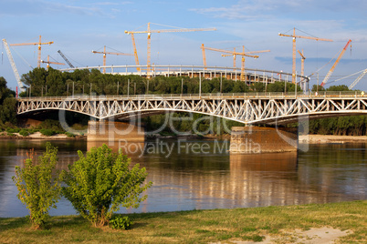 Vistula River in Warsaw