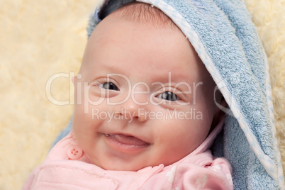 Little Baby Girl Portrait