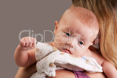 Little Baby Girl Toddler Gesturing