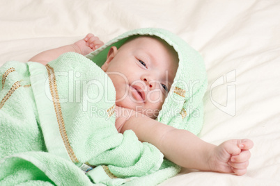 Little Baby Girl Toddler Stretching Arm