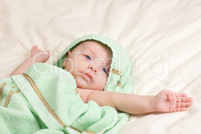 Little Baby Girl Toddler Stretching Arm