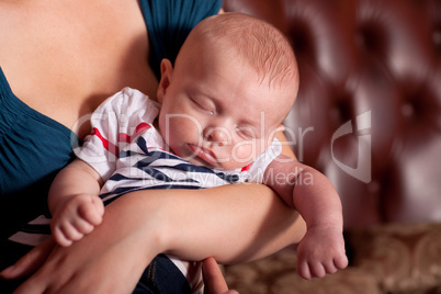 Mother Holding Her Baby